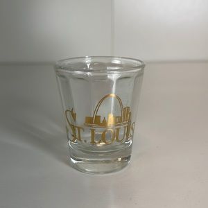 3/$12 MET St. Louis Missouri Gold Shot Glass